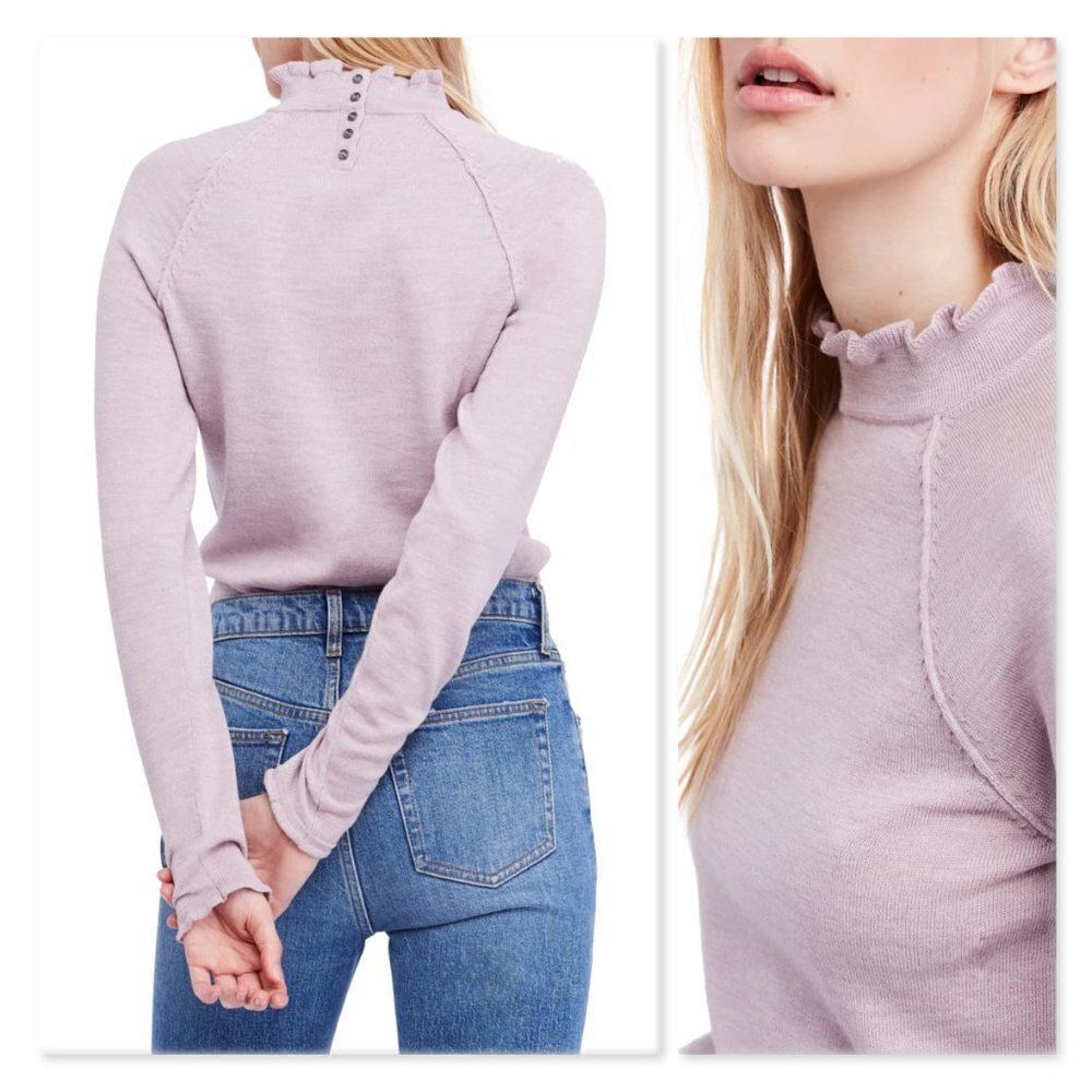 Free People Needle & Thread Merino Wool Sweater - Picture 2 of 12